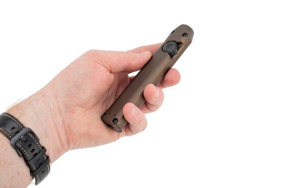 Streamlight Wedge High Performance Rechargable EDC Flashlight in Coyote features aluminum material